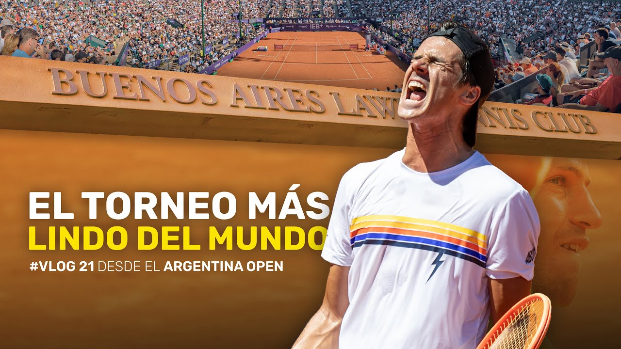 EL TORNEO MÁS LINDO DEL MUNDO #VLOG 21 desde el Argentina Open