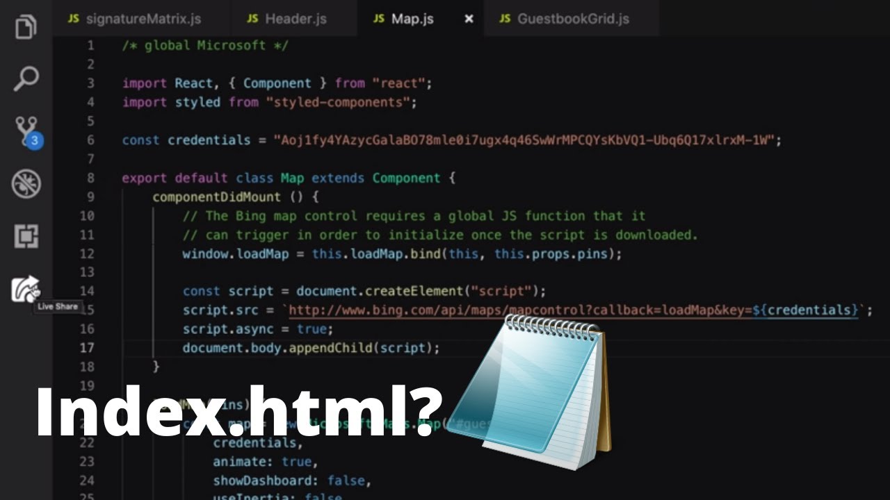 how-to-create-a-index-html-file-youtube