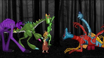 Doey the Doughma vs CatNap, Miss Delight, Smiling Citters Poppy playtime chapter 4. Animation