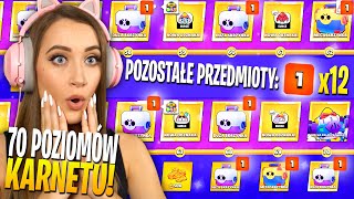 Odblokowałam CAŁY KARNET od 0 do 70 POZIOMU ... (mega OPENING!)