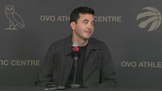 Raptors Press Conference LIVE | GM Bobby Webster Speaks on Team & Season Outlook