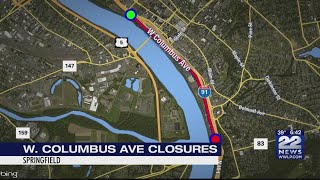 Columbus Ave. Springfield closures