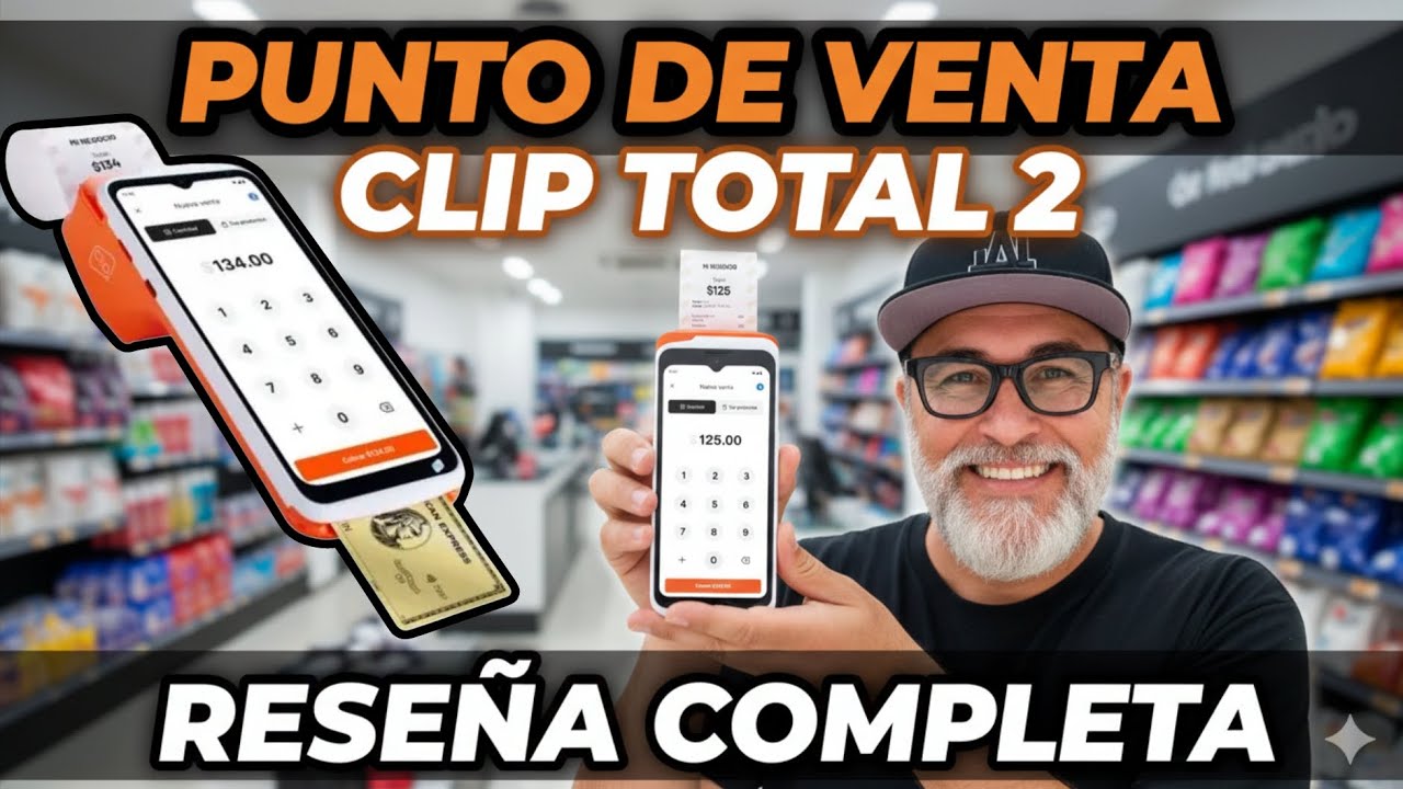 La mejor Terminal Punto de Venta para tu Negocio? Clip Total 2 
