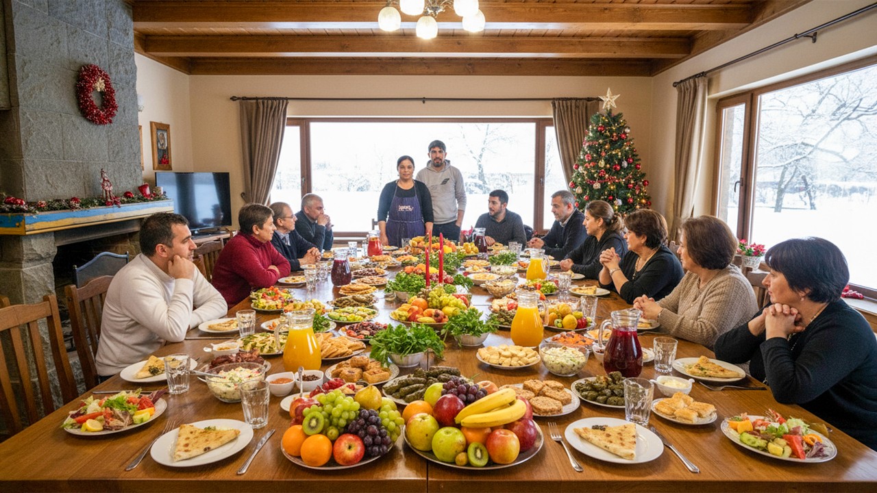 Böyük Ailə Böyük Ziyafət - Kənddə Yeni İl Gecəsi