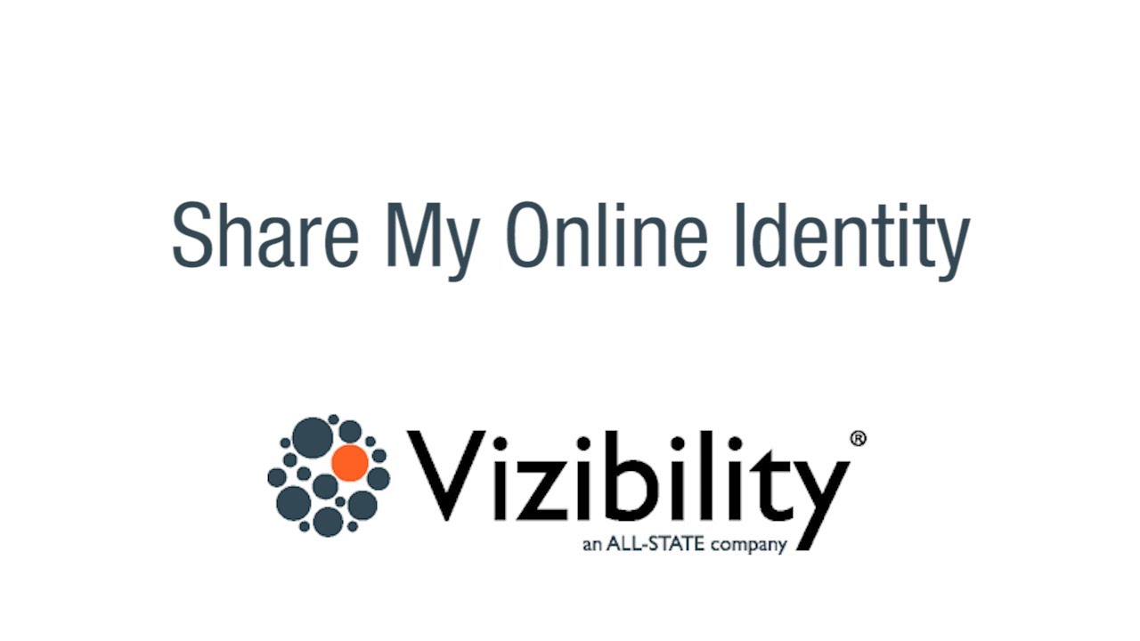 Using Vizibility Share My Online Identity YouTube