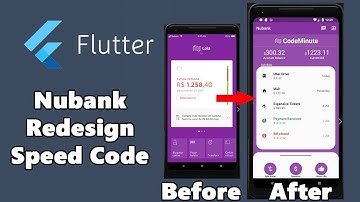 Nubank Redesign - Flutter | Speed Code