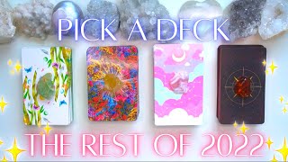 🌿💫 THE REST OF 2022 💫🌿 In-Depth Pick a Card Tarot Reading ❤️✨