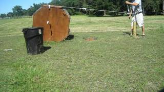 Jumbo tumbing composter demo