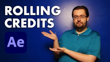 Create Rolling Credits in After Effects
