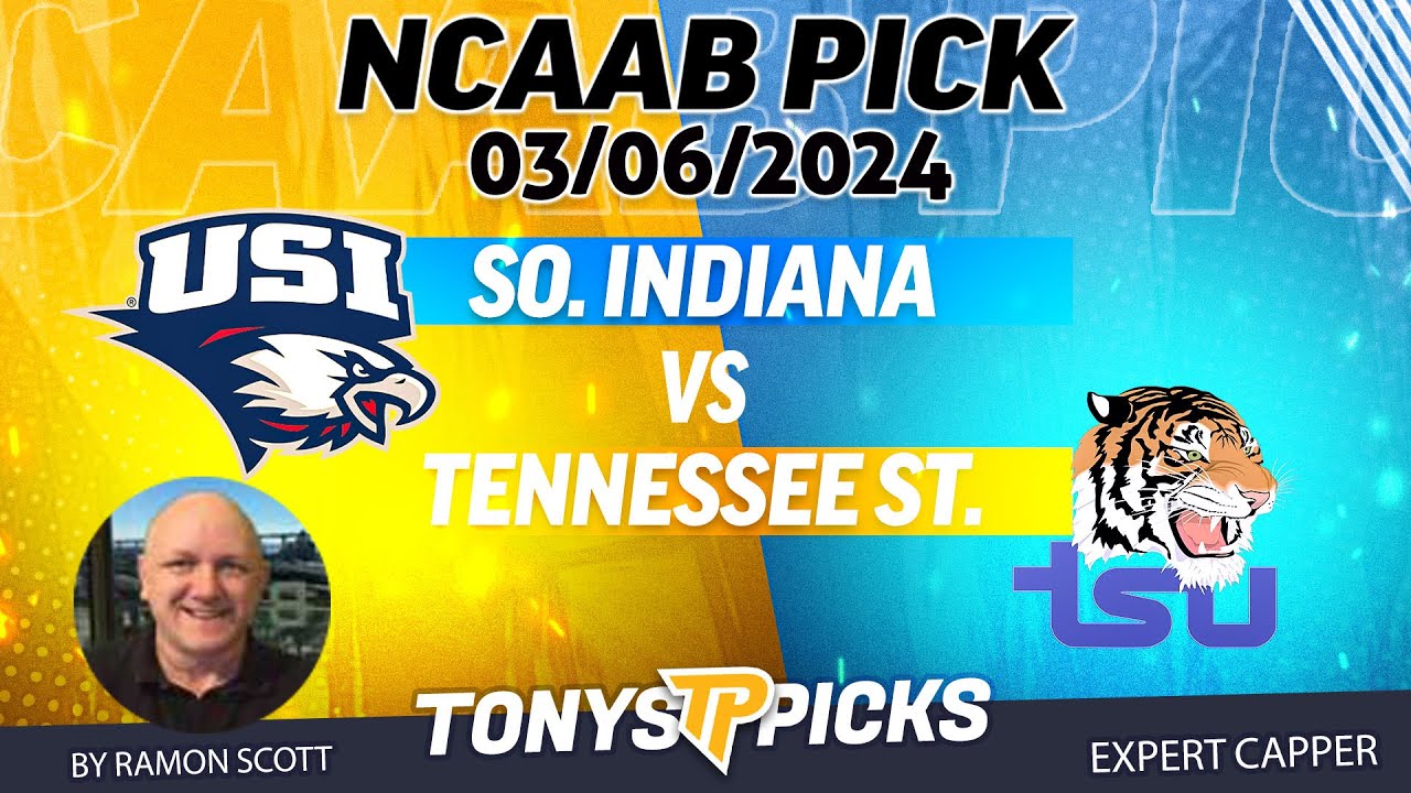 Southern Indiana vs. Tennessee State 3/6/2024 FREE College Basketball ...