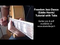 Freedom jazz dance lesson for Guitar