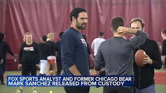 Former Chicago Bears QB Mark Sanchez released from custody week after parking fight arrest, stabbing