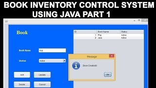 Book inventory management System Using Java Part 1 screenshot 5