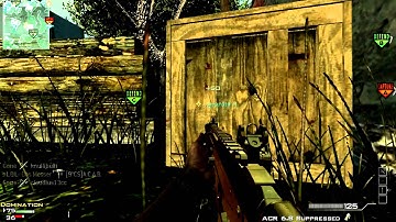 MW3: ACR 39-4 Assault Gameplay on Village [Color Correction Test #1]