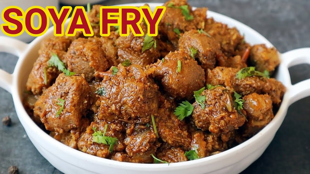 Soya Chunks Fry/ Soya Chunks Dry Roast Recipe/ Meal Maker Fry samayal