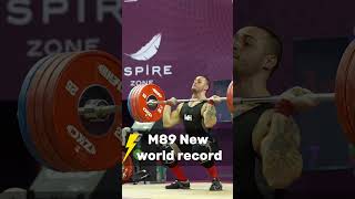 New world record | Men's 89 Group A | IWF Weightlifting Championships in Qatar 2023  #powerlifting