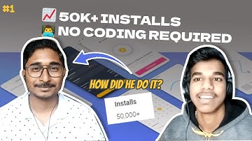 How He Made Apps with 50k+ Installs (without coding!!) | Podcast w/ @OSBusters