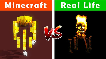 ALL MINECRAFT MOBS VS REAL LIFE | HYPER REALISTIC VERSION (NO CLICKBAIT)