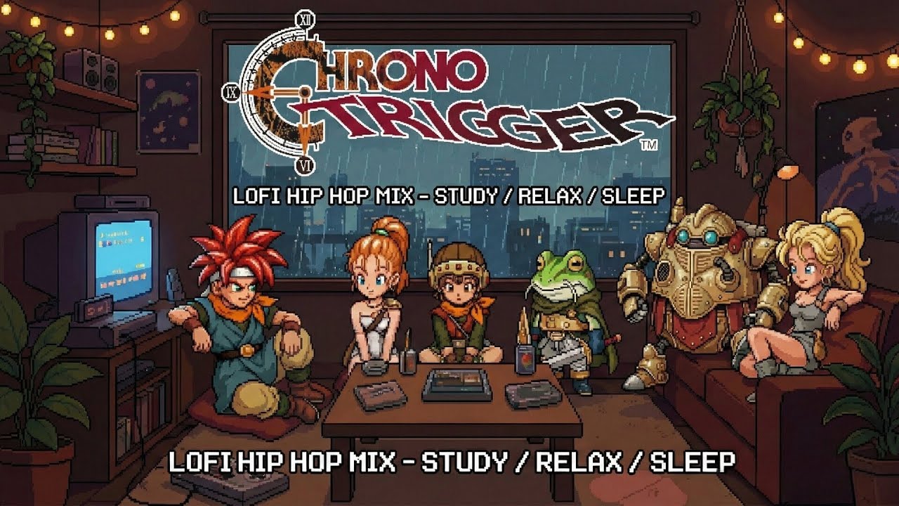 Chrono Trigger Lofi: Ultimate Study & Sleep Mix (SNES Remix)