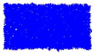 blue screen falling snow frame - снег падает рамка хромакей