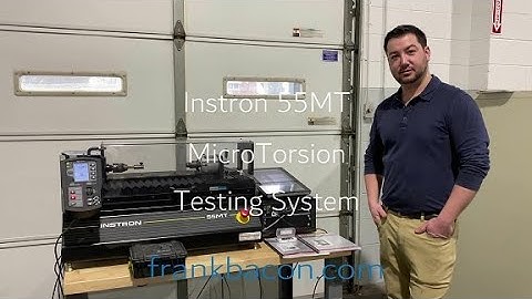 Instron 55MT MT Series Torsional Test System with Bluehill Universal Software 2020