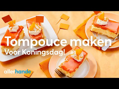 Oranje tompouce maken voor Koningsdag | Recept | Allerhande