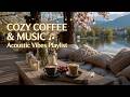 coffeetime and chill lofi beats for spring days - relaxing coffee vibes by the lakeside