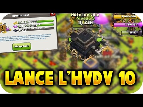 Clash of Clans I JE LANCE L'HDV 10 EN LIVE - Clash of Clans I JE LANCE L'HDV 10 EN LIVE