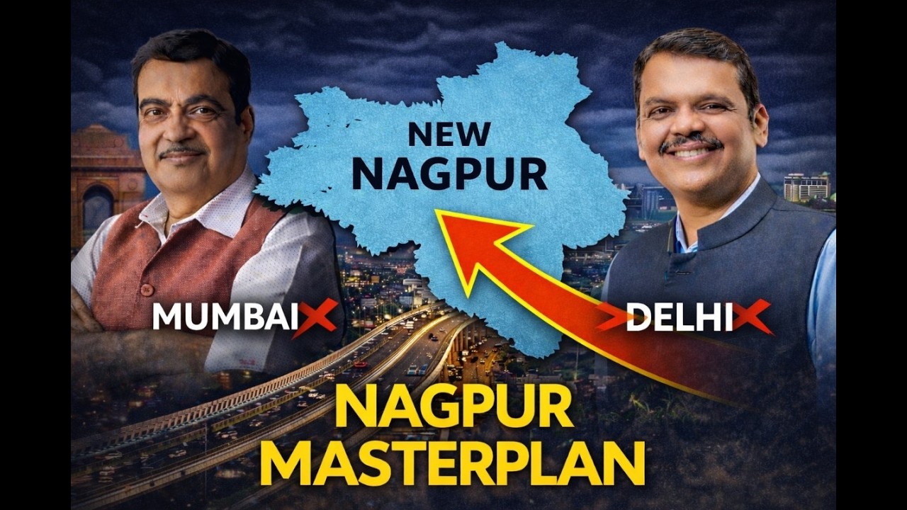 New Nagpur : The Fadnavis - Gadkari Masterplan to Beat Mumbai & Delhi !