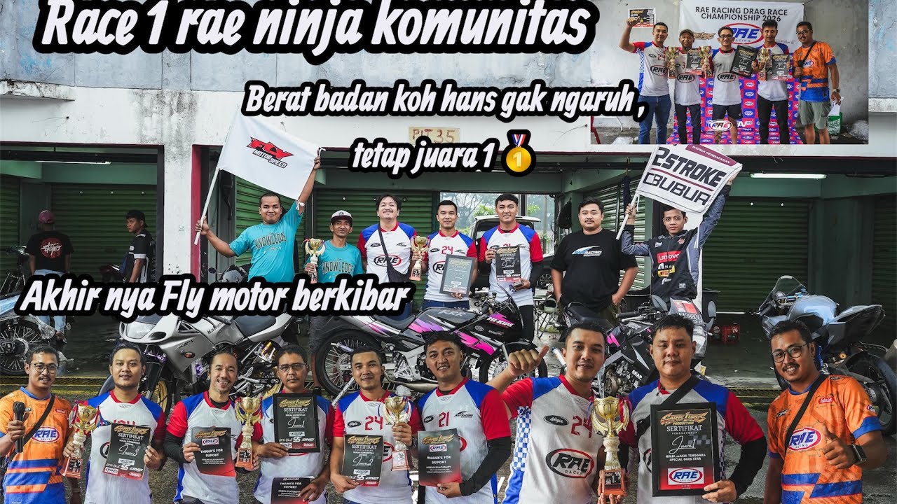 Race 1 rae drag ninja komunitas ! Semangat bgt ! Alhamdulillah dpt peringkat 2 🙏🏻😇