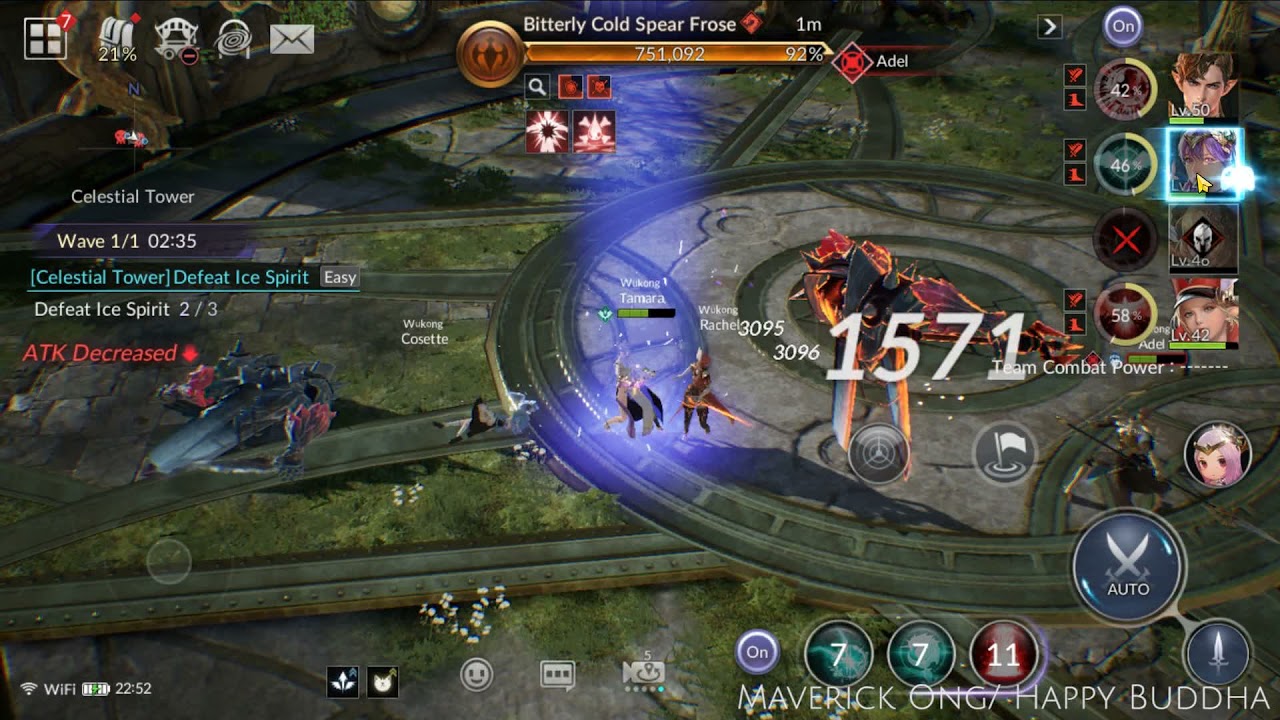 seven knight หอคอย  2022  Seven Knights 2 - Celestial Tower Floor 45