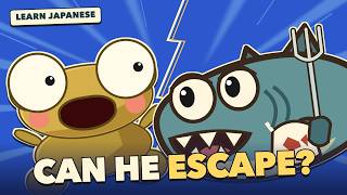 Hungry Sea Monsters Hunt Kero Kero Learns Japanese Episode 2
