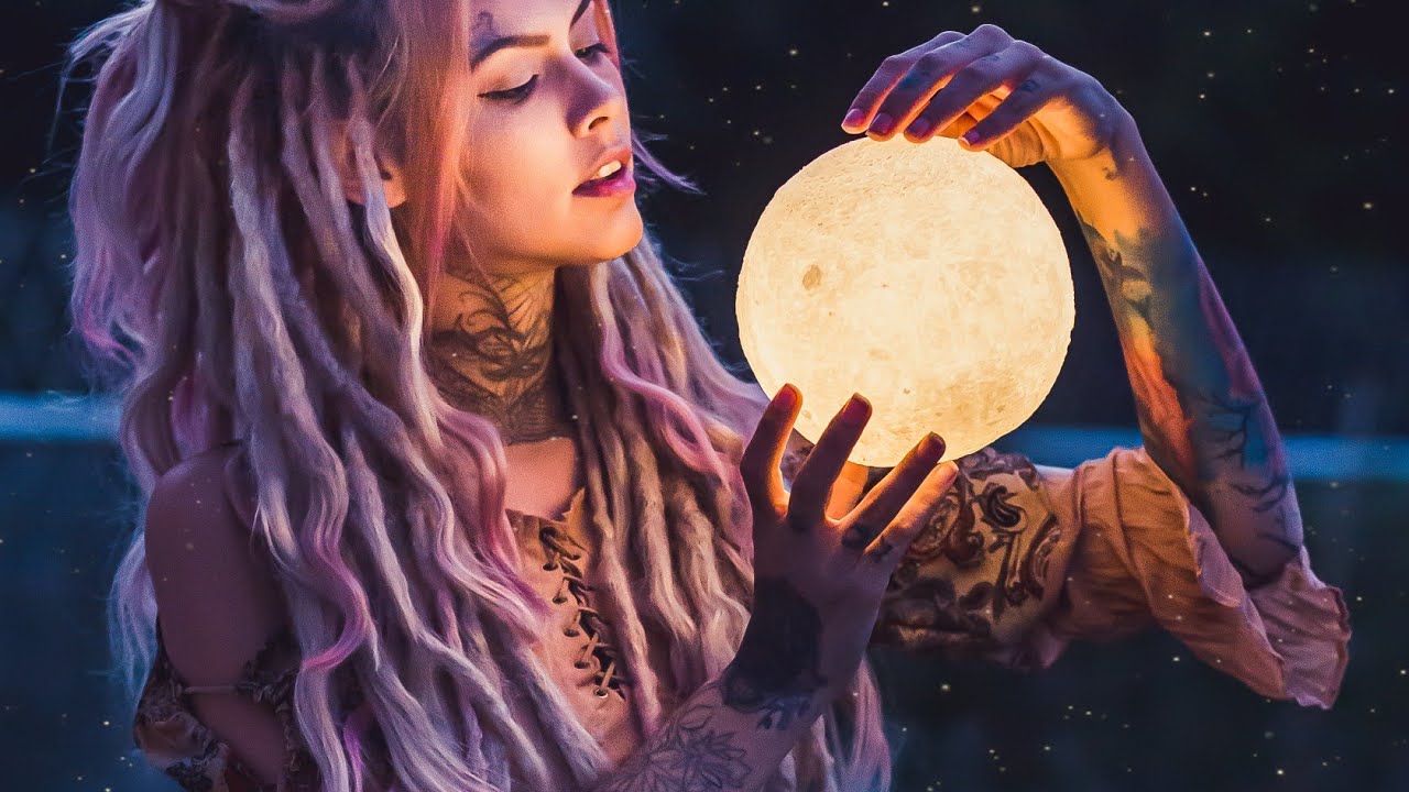 Audio Music Moon Girl Meditation And Happy love Music