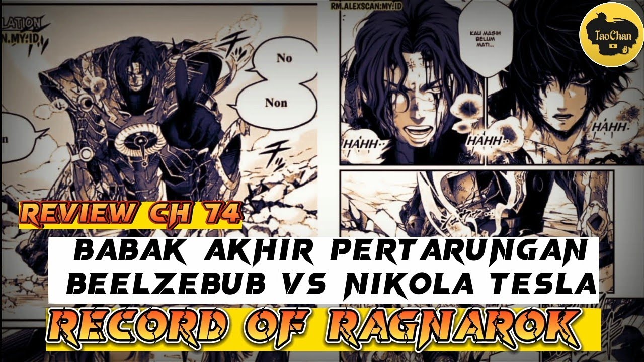 Shuumatsu no Valkyrie/Record of Ragnarok Beelzebub vs Nikola Tesla win