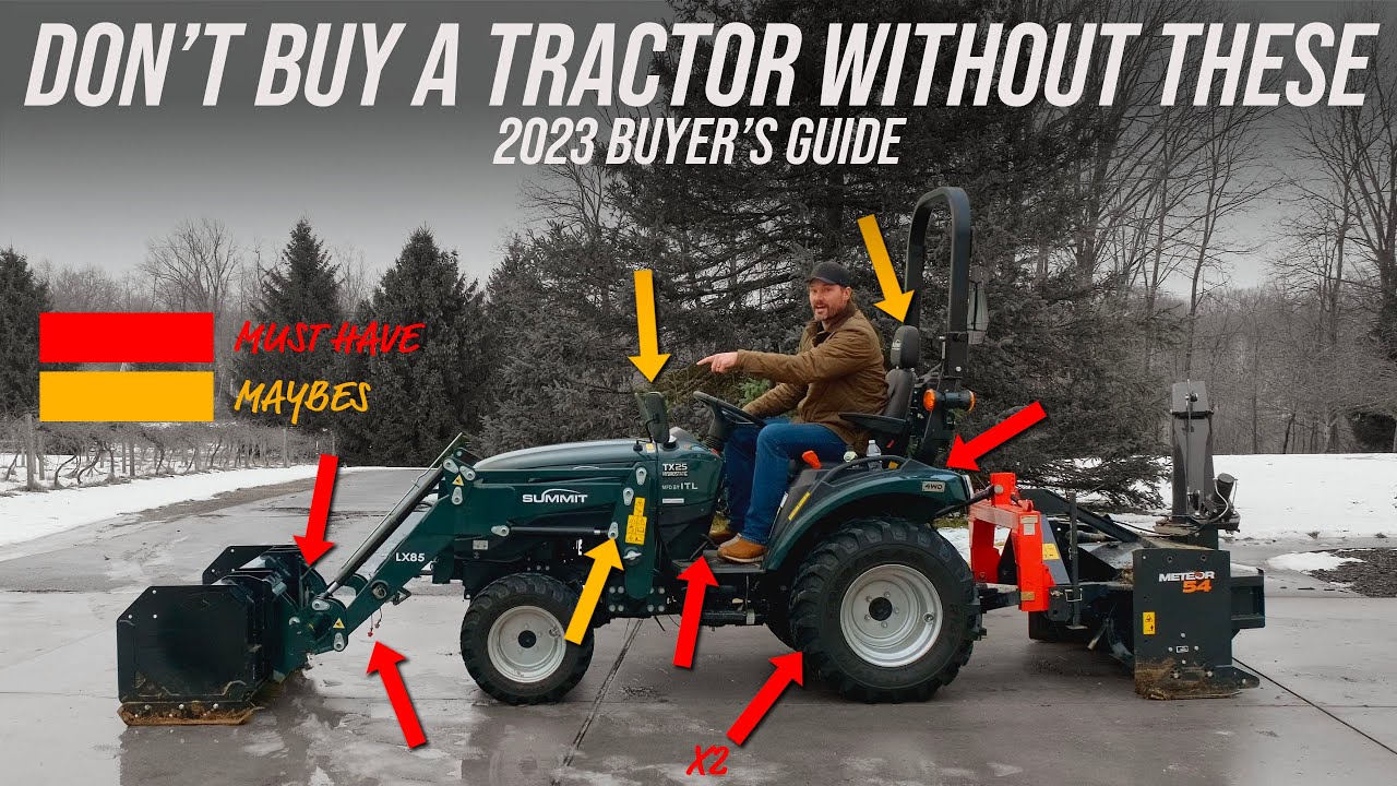 How to Buy a Tractor  