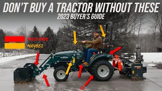 TRACTOR BUYER'S GUIDE: WHAT TO BUY, WHAT TO AVOID? 🤔
