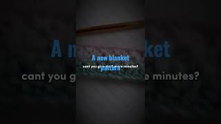 Basic wide half double crochet stitch for blanket pattern.