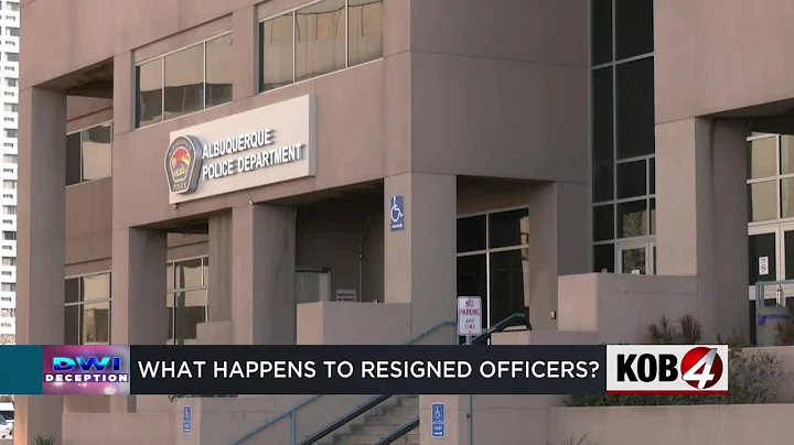 What will happen to the APD officers who have resigned amid the DWI unit investigation?