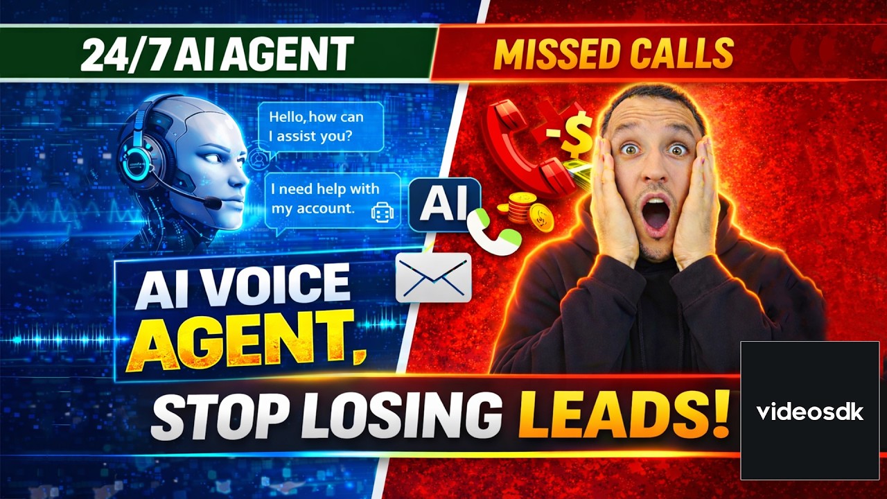 This AI Voice Agent Sounds Too Real with VideoSDK