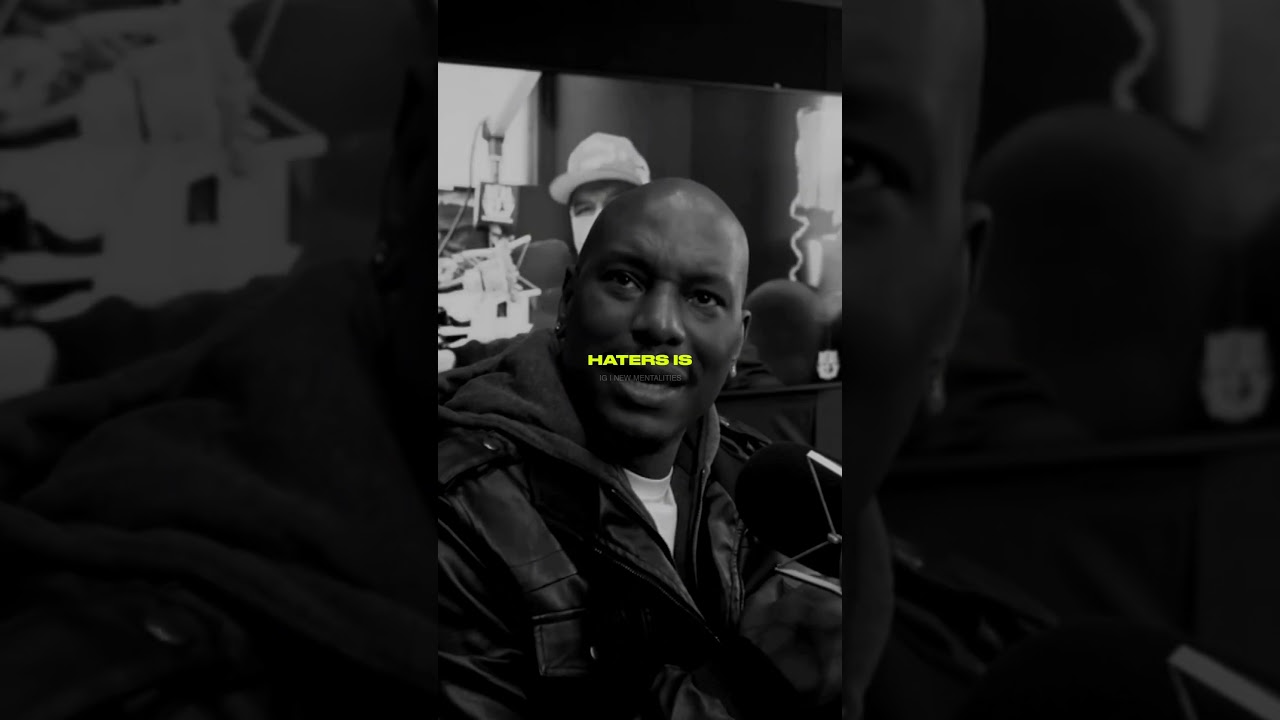 Tyrese Has A Message For The Haters 