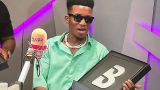 Boomplay surprises Kofi Kinaata at 3 Music TV for getting 50 million streams