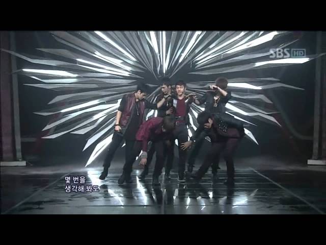 B2ST - Breath (Bust - Breath) @ SBS Inkigayo Popular song 101024 class=