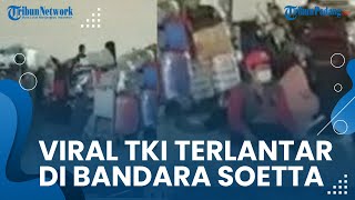 Viral Video Antrian Penumpang Internasional di Bandara Soekarno-Hatta Menunggu untuk Ikut Karantina
