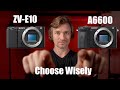 Sony ZV-E10 vs a6600