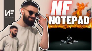 TeddyGrey Reacts to “NF - Notepad” | UK 🇬🇧 REACTION