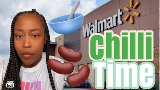 SHOP WITH TERESA AT WALMART FOR FOOD INGREDIENTS TO MAKE CHILLI| SPENDING FOOD STAMPS