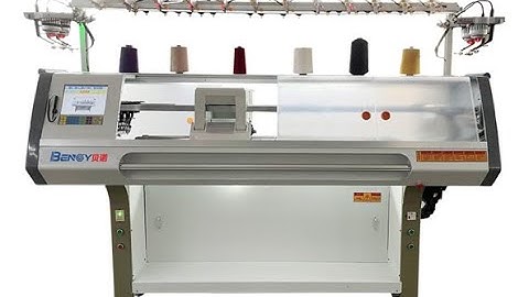 Benoy high speed computerized flat knitting machine