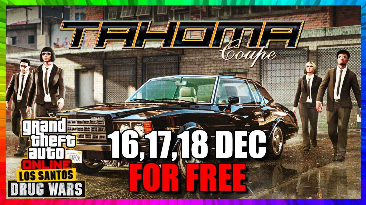 Rockstar Games on X: As a result of that absolutely staggering take in The  Heists Challenge, the retro-styled Declasse Tahoma Coupe will be free to  all GTA Online players for a limited