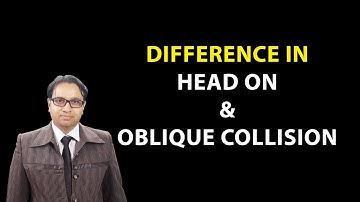LM23 difference in head on & oblique collision