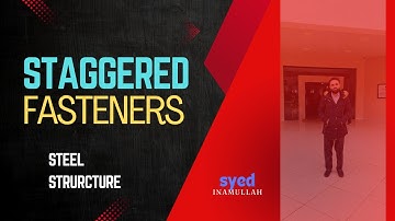 Staggered fasteners || staggered holes.   #steelstrucure #steelstructurebuilding